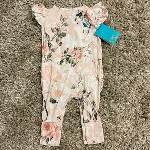 Posh Peanut Vintage Rose romper